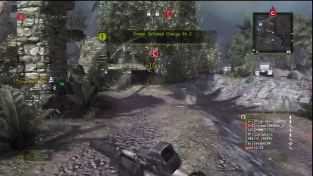 V-C attacking on Ravens sabo map