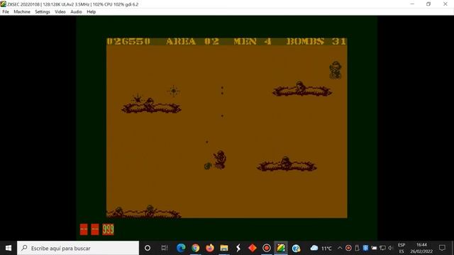 Commando - ULAplus ZX Spectrum Sinclair - ZXSEC Emulator - Test Windows 10 смотреть онлайн
