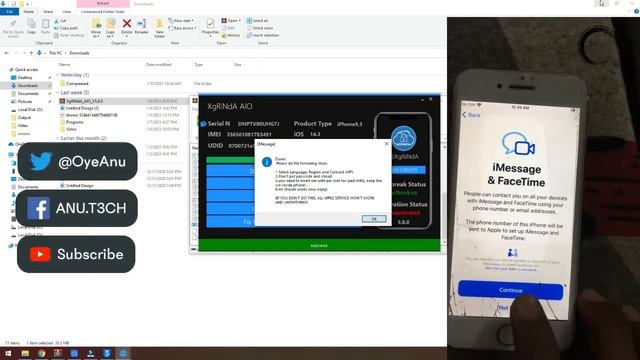 Free Untethered iCloud Bypass Windows iOS 12.5/13.714.3/ MEID/GSM|Facetime/Siri/iCloud/Notification смотреть онлайн