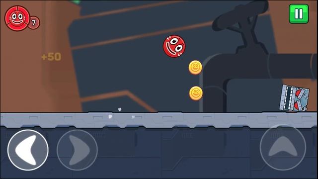 Roller Ball 6 Android & ios Mobile Game Red Ball Level 49-50 смотреть онлайн