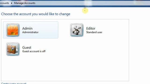 Create Standard User or Administrator Account in Windows 7 смотреть онлайн