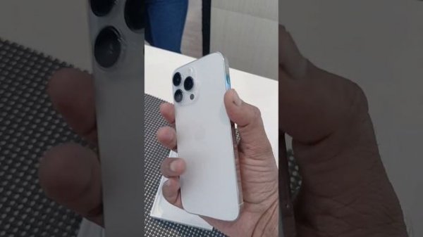 iPhone 14 pro max 256gb white silver color