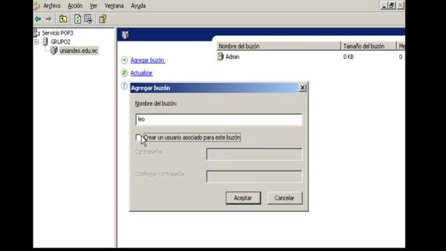 TUTORIAL SERVER WINDOWS 2003 :5.SERVIDOR DE CORREO.wmv смотреть онлайн