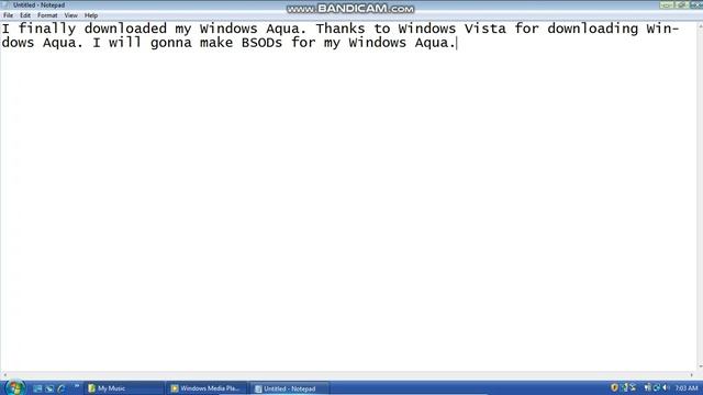 Windows Aqua BSOD смотреть онлайн
