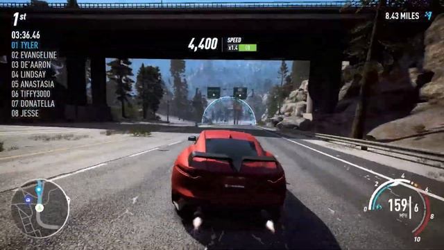 NFS PAYBACK- final race Jaguar F-type R-Coupe #Top speed Hit 235MPH. смотреть онлайн
