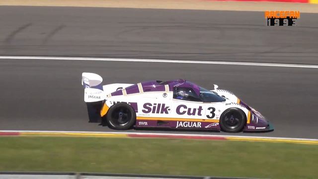 Silk-Cut Jaguar XJR9 1988 & Jaguar XJR12 1990 pure V12 Sound Spa Francorchamps смотреть онлайн