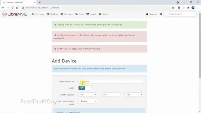 Setting Up To Monitor A Raspberry Pi Using SNMP And LibreNMS | Single Board Computer смотреть онлайн