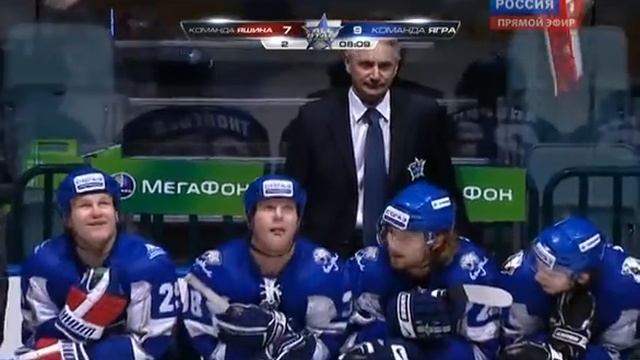 KHL All Star Game 2011 Jagr Team vs Jashin Team 2nd Period смотреть онлайн