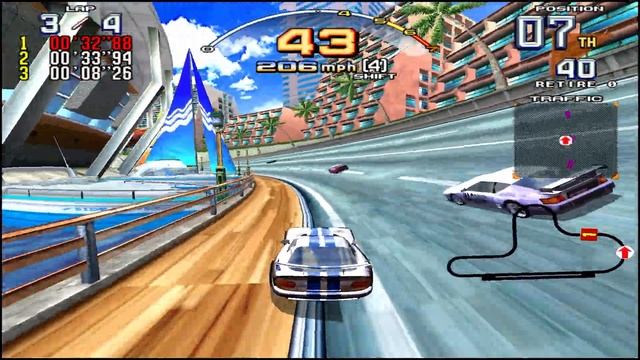 Sega Super GT (Scud Race) - Beginner (Day) | Dodge Viper смотреть онлайн