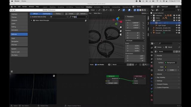 Caustics & Filter Glossy in Blender 3.1 смотреть онлайн