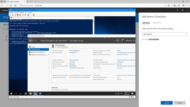 Administrar servidores fuera del dominio con Windows Admin Center de Windows Server 2019 смотреть онлайн