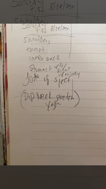 Lists for calm-list three-where do I feel stress смотреть онлайн