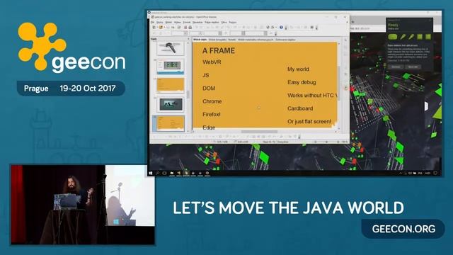 GeeCON Prague 2017: Jarek Ratajski - Walking in Code - VR Experience смотреть онлайн