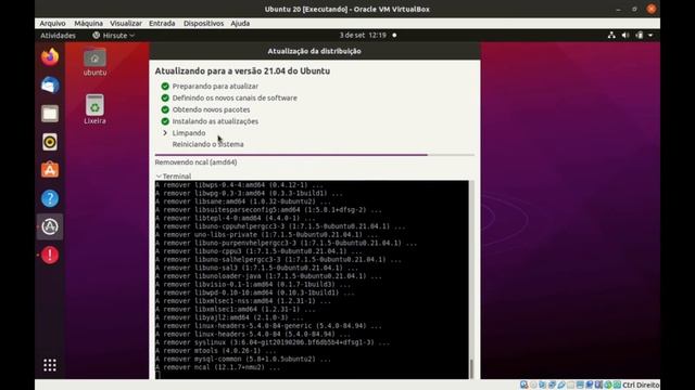 Atualização do Linux Ubuntu 20.04 LTS para Linux Ubuntu 21.04 - Parte 4/4 смотреть онлайн