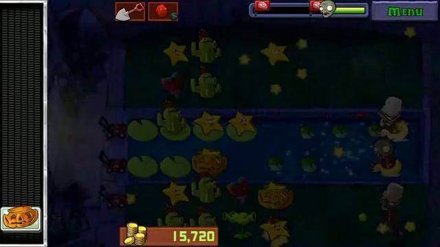 Plants vs Zombies Free iphone Fog end level get Cabbage Pult #plantsvszombies GAMEAZ смотреть онлайн