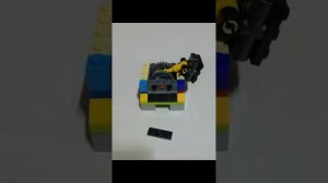 Как сделать одноцилиндровый двигатель из Лего Техник