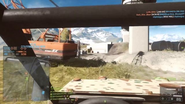 Rocket vs a Jeep chode - Battlefield 4 смотреть онлайн