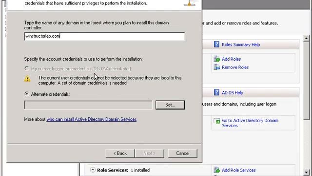 Win2008 Installing an Active Directory Child Domain смотреть онлайн
