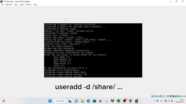 TUTORIAL KONFIGURASI FTP (DEBIAN 8) [TUGAS KEJURUAN] смотреть онлайн