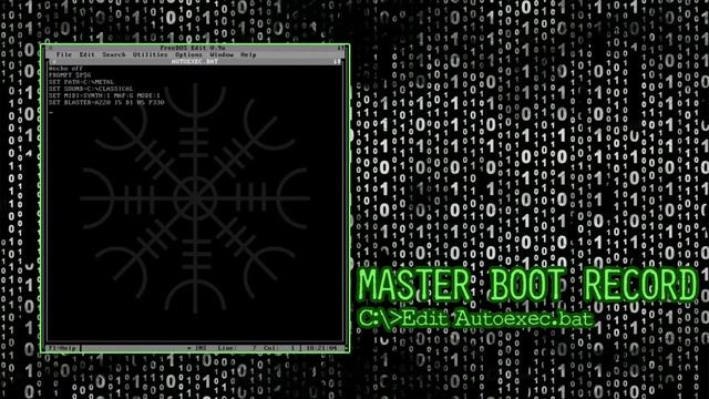 Master Boot Record - Prompt $p$g [C:\Edit Autoexec.bat] смотреть онлайн
