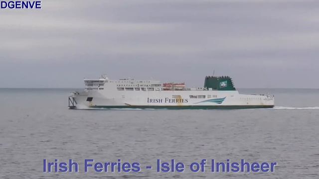 Irish Ferries - MV Isle of Innisfree - Dover to Calais смотреть онлайн