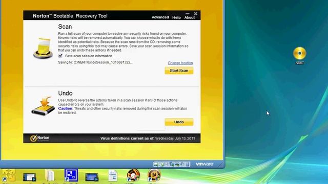 Norton Bootable Recovery Tool смотреть онлайн