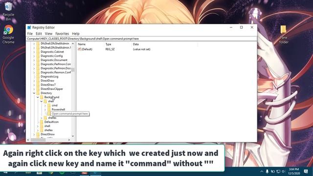 How to add open cmd here in windows explorer context menu смотреть онлайн