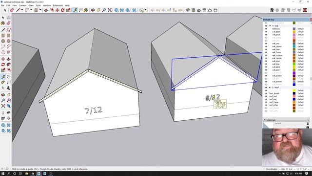 Optimal Roof Slope - Design vs Cost vs Function - SketchUp смотреть онлайн