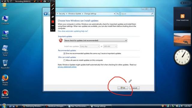 How to disable automatic updates on Windows Vista/7/8/8.1 смотреть онлайн
