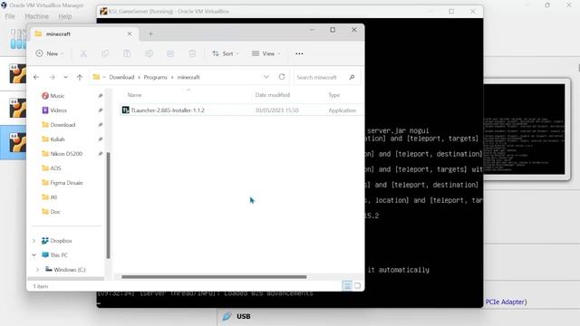 Installasi Server MIneCraft Menggunakan Ubuntu pada VirtualBox смотреть онлайн