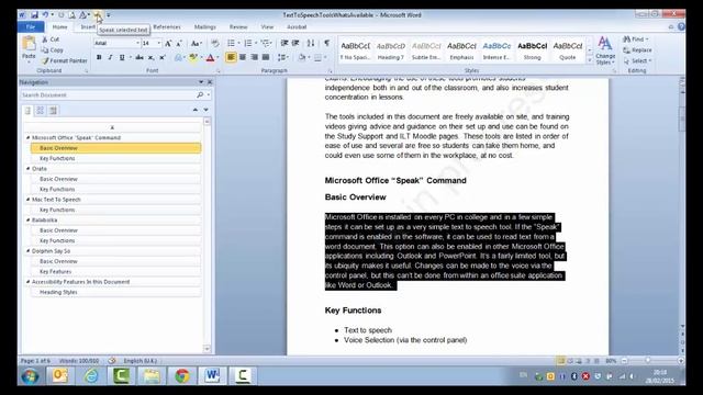 Text-to-Speech: What's Available Speak Command смотреть онлайн