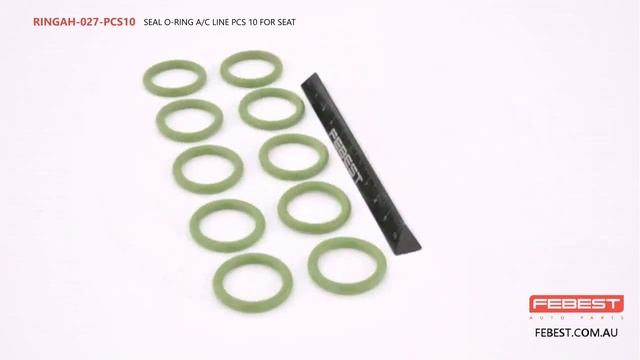 RINGAH-027-PCS10 SEAL O-RING A/C LINE PCS 10 FOR SEAT смотреть онлайн