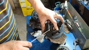 замена компрессора кондиционера Toyota Fielder 2008 год