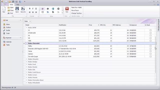 DevExpress WinForms Grid: Row Scrolling смотреть онлайн
