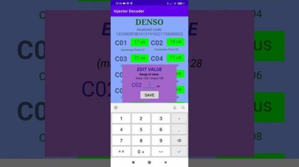 Injector decoder, IMA decoder, code generator, Scan QR code injector