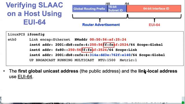 9c IPv6 SLAAC EUI 64 or Randomly Generated смотреть онлайн