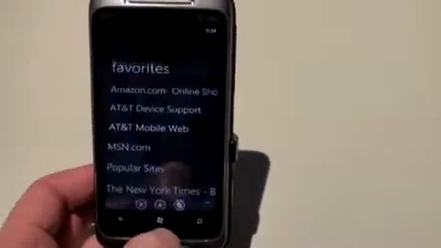 Windows Phone 7 Browser смотреть онлайн