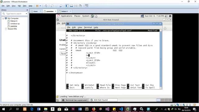 FTP SERVER DEBIAN смотреть онлайн