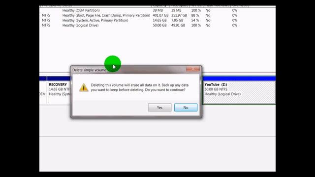 How to "Undo" or Combine Two Hard Drive Partitions on Windows 7 смотреть онлайн