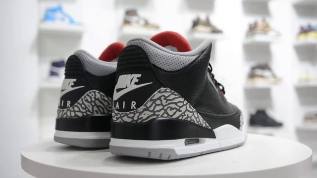 Air Jordan 3 Black Cement смотреть онлайн
