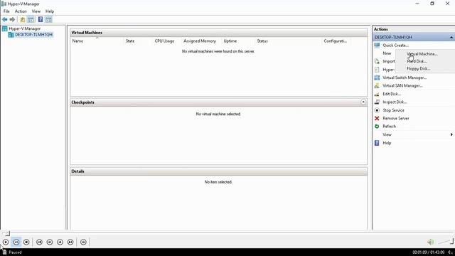 Install Hyper V Manager&Explain Hyper V Switches Types &Create Virtual Machine As DC (English Audio смотреть онлайн