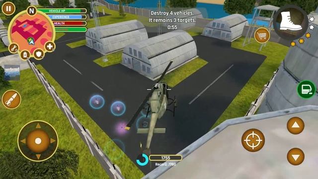 Tank and Cars Driving In Big City - Miami Policeman Simulator #5 - Android Gameplay смотреть онлайн
