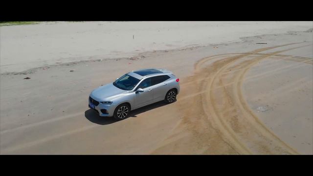 China, Huizou beach on WEY VV7 4K смотреть онлайн