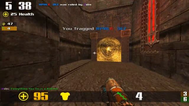 Quake 3 CPMA: wahnsinns-flickrail cpm15 russian promode league 8 смотреть онлайн