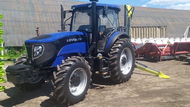 #Трактор #Lovol 1304 с манипулятором DL Agro #ловол