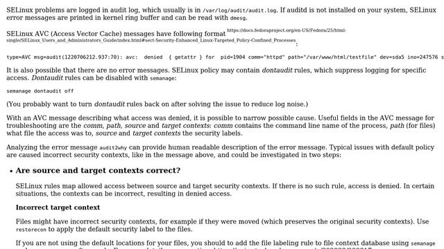 Unix & Linux: How to troubleshoot SELinux issues? смотреть онлайн