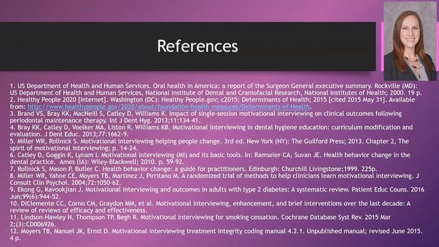 Motivational Interviewing During Patient Care Supporting Positive Oral Self care Behaviors смотреть онлайн