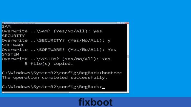 BAD SYSTEM CONFIG INFO WINDOWS 10 смотреть онлайн