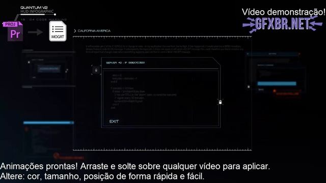 💜 375 MOGRT Adobe Premiere Pro Quantum HUD Elements, Drone, Airsoft, Tech смотреть онлайн