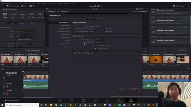 Davinci Resolve Free Vs Studio 16 Video Editing Why Upgrade? (Rendering Benchmarks)